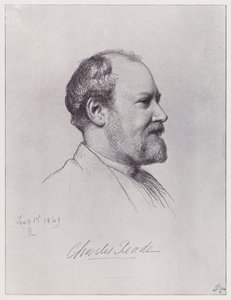 Charles Reade (lito) autorstwa Rudolf Lehmann