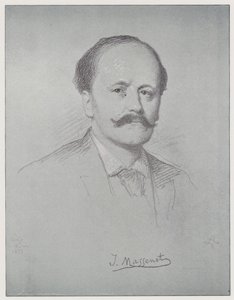 Jules Emile Frederic Massenet (lito) autorstwa Rudolf Lehmann