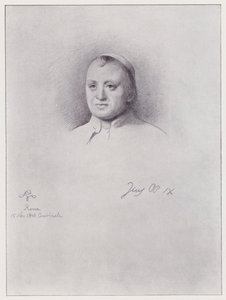 Papież Pius IX (lito) autorstwa Rudolf Lehmann