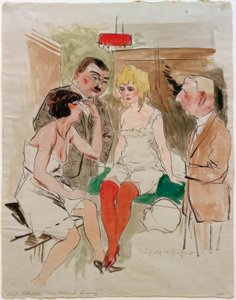 Blondynka Emmy autorstwa Rudolf Schlichter