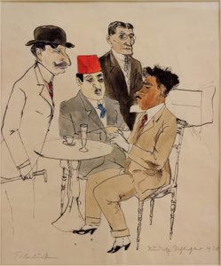 Filmowi Turcy autorstwa Rudolf Schlichter