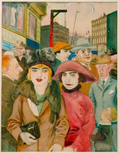 Plac Hausvogteiplatz autorstwa Rudolf Schlichter