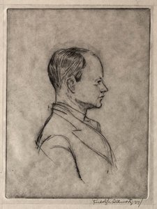 Portret. autorstwa Rudolf Schwartz