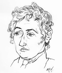 Głowa kobiety autorstwa Rudolf Wacker