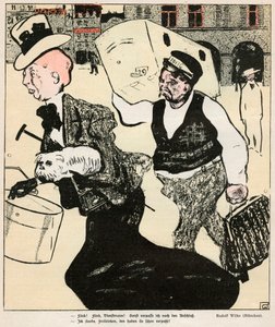 „Dama i Portier”, 1898 autorstwa Rudolf Wilke
