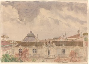 Belweder, Wiedeń autorstwa Rudolf von Alt