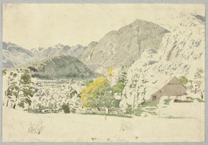 Schmolnau w pobliżu Ischl autorstwa Rudolf von Alt