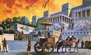 Wielkie miasto Niniwa autorstwa Ruggero Giovannini