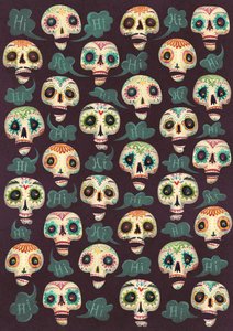 Halloweenowy wzór, 2015, (