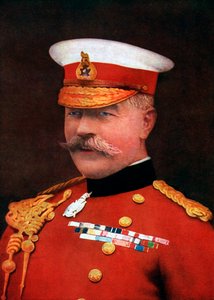 Feldmarszałek Earl Kitchener z Chartumu, sekretarz wojny, 1914-1916, c1920
