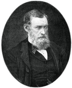 William Edward Forster, XIX-wieczny brytyjski przemysłowiec i mąż stanu Partii Liberalnej, 1900.
