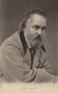 Aleksander Herzen (1812-1870), rosyjski pisarz i myśliciel autorstwa Russian Photographer