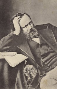 Aleksander Herzen, rosyjski pisarz i filozof autorstwa Russian Photographer