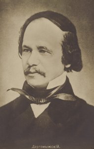 Aleksander Siergiejewicz Dargomizski, kompozytor rosyjski (1813-1869) autorstwa Russian Photographer