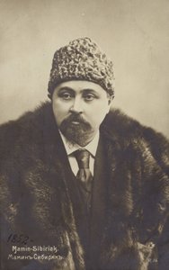 Dmitrij Mamin-Sibiryak (1852-1912), rosyjski powieściopisarz i autor opowiadań autorstwa Russian Photographer