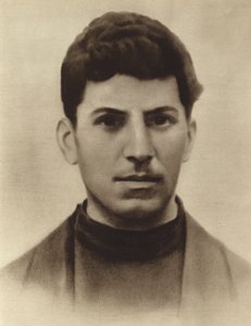 Józef Stalin w wieku 17 lat, uczęszczając do seminarium duchownego w Tbilisi, Gruzja, 1896 r.