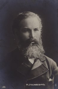 Michaił Stasiulewicz, pisarz rosyjski autorstwa Russian Photographer