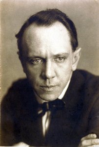 Portret aktora, reżysera i autora Michaiła Aleksandrowicza Czechowa (1891-1955) autorstwa Russian Photographer