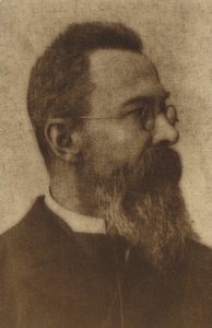 Portret Nikołaja Rimskiego-Korsakowa autorstwa Russian Photographer