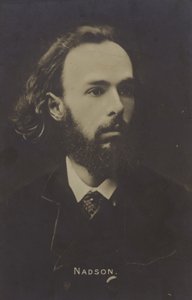 Siemion Nadson, rosyjski poeta autorstwa Russian Photographer