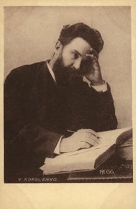 Władimir Korolenko, rosyjski pisarz i dziennikarz autorstwa Russian Photographer