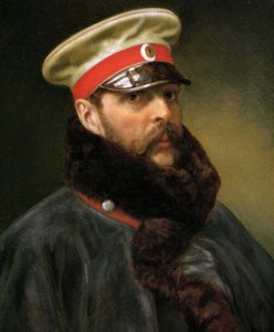 Cesarz Aleksander II, ok.1888 autorstwa Russian School