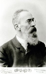 Nikołaj Andriejewicz Rimski-Korsakow autorstwa Russian School