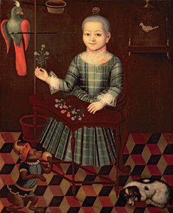Portret małej dziewczynki