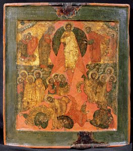 Przemienienie (tempera na panelu) autorstwa Russian School