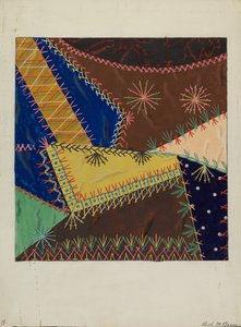 Szalona kołdra, ok. 1940.
