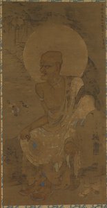 Arhat (<em>Nakula</em>), jeden z zestawu szesnastu autorstwa Ryozen