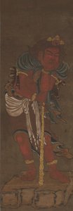Sługa Fudo Myoo, XIV wiek autorstwa Ryushu Shutaku