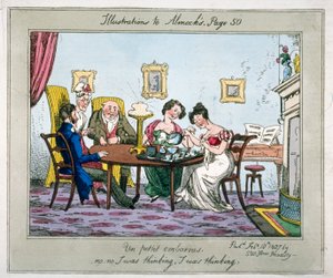 – Un petit embarras, nie, nie. Myślałem, myślałem”, 1827 autorstwa SW Fores
