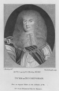 Książę Buckingham (grawerowanie) autorstwa S. (after) Harding