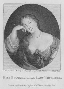 Panna Brooks, potem Lady Whitmore (rycina)