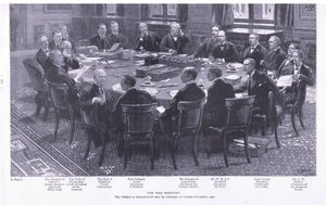 Ministerstwo Wojny, z książki After Pretoria: The Guerilla War wydanej przez Harmsworth Bros Limited, 1901