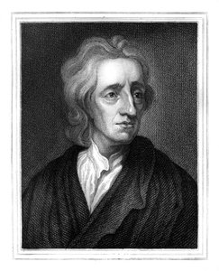 John Locke, angielski filozof, 1825.
