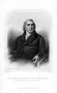 Sir Henry Moncrieff Wellwood, szkocki duchowny, 1870. autorstwa S. Freeman