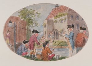 Widok wędkarzy naprzeciw Sadler