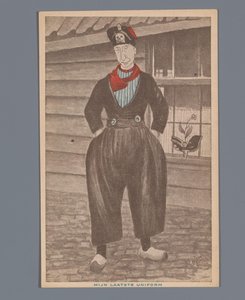 Mój ostatni mundur (tytuł na obiekcie) autorstwa S. de Jongh