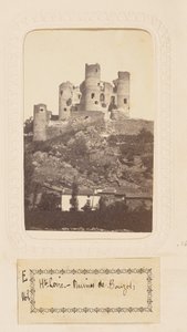 Haute-Loire - Ruiny Bouzols autorstwa Sabatier