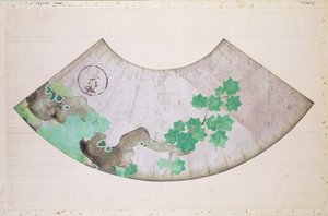Wentylator z klonowym wzorem (papier)