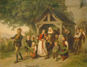 Złote Wesele, 1857 autorstwa Salentin
