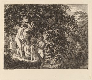 Dziewczyna niosąca kosz owoców, 1770.