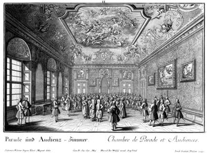sala audiencyjna autorstwa Salomon Kleiner