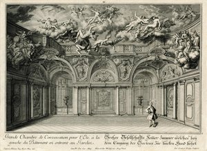 Duży salon w zachodnim skrzydle autorstwa Salomon Kleiner