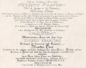 Strona tytułowa dziewiątej części autorstwa Salomon Kleiner
