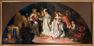 Królewskie podwójne zaręczyny lub zaślubiny 1502 autorstwa Salomon Koninck