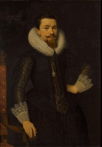 Portret Pietera Boudaena Courtena (1594-1668)