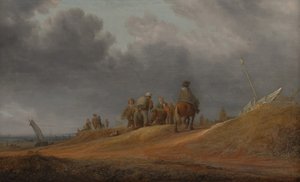 Rynek nad brzegiem morza, 1637.